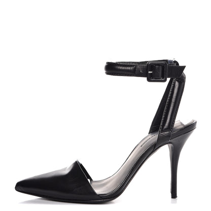 Alexander Wang Calfskin Lovisa Ankle Strap Pumps 35.5 Black 1 of 9