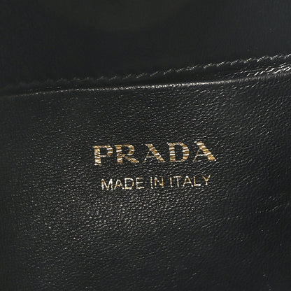 Prada Box Calfskin Shoulder Bag Black 6 of 8