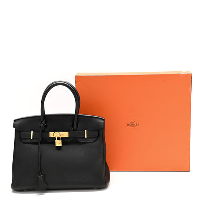Hermes Togo Birkin 30 Black 10 of 11