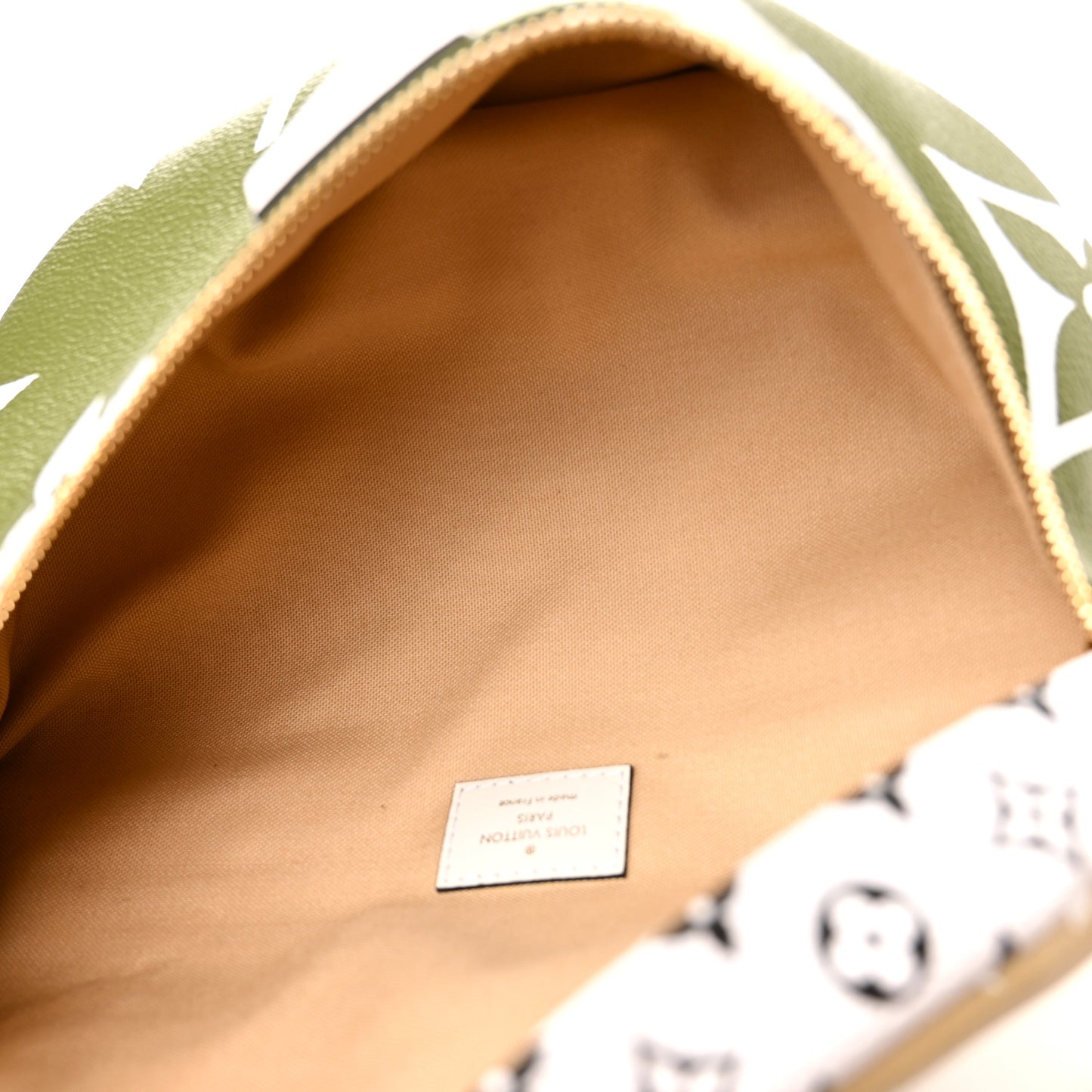 Monogram Giant Bumbag Kaki Beige