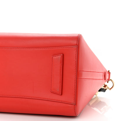 Givenchy Smooth Calfskin Small Bi-Color Antigona Red Black 10 of 12