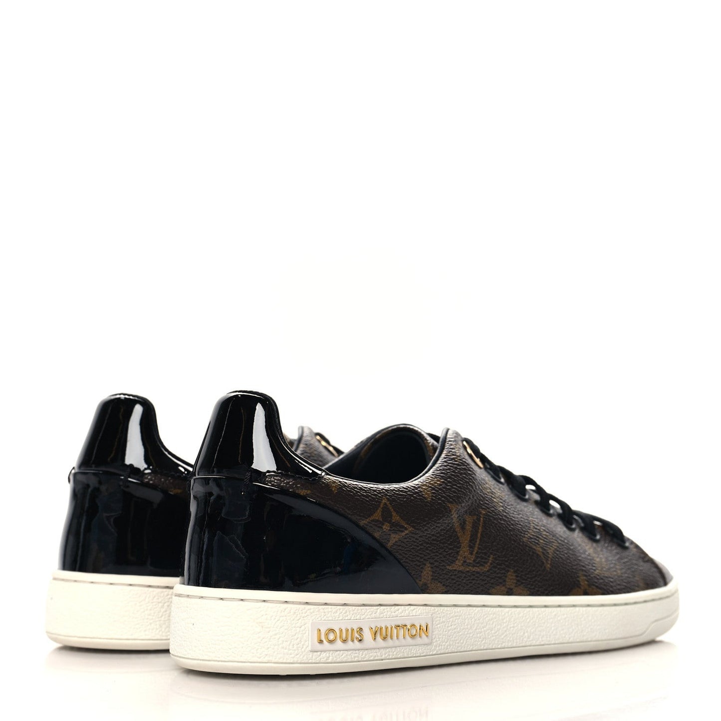 Patent Monogram Frontrow Sneakers