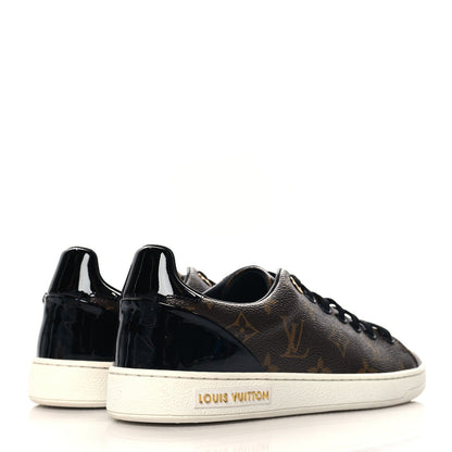 Louis Vuitton Patent Monogram Frontrow Sneakers 5 of 7