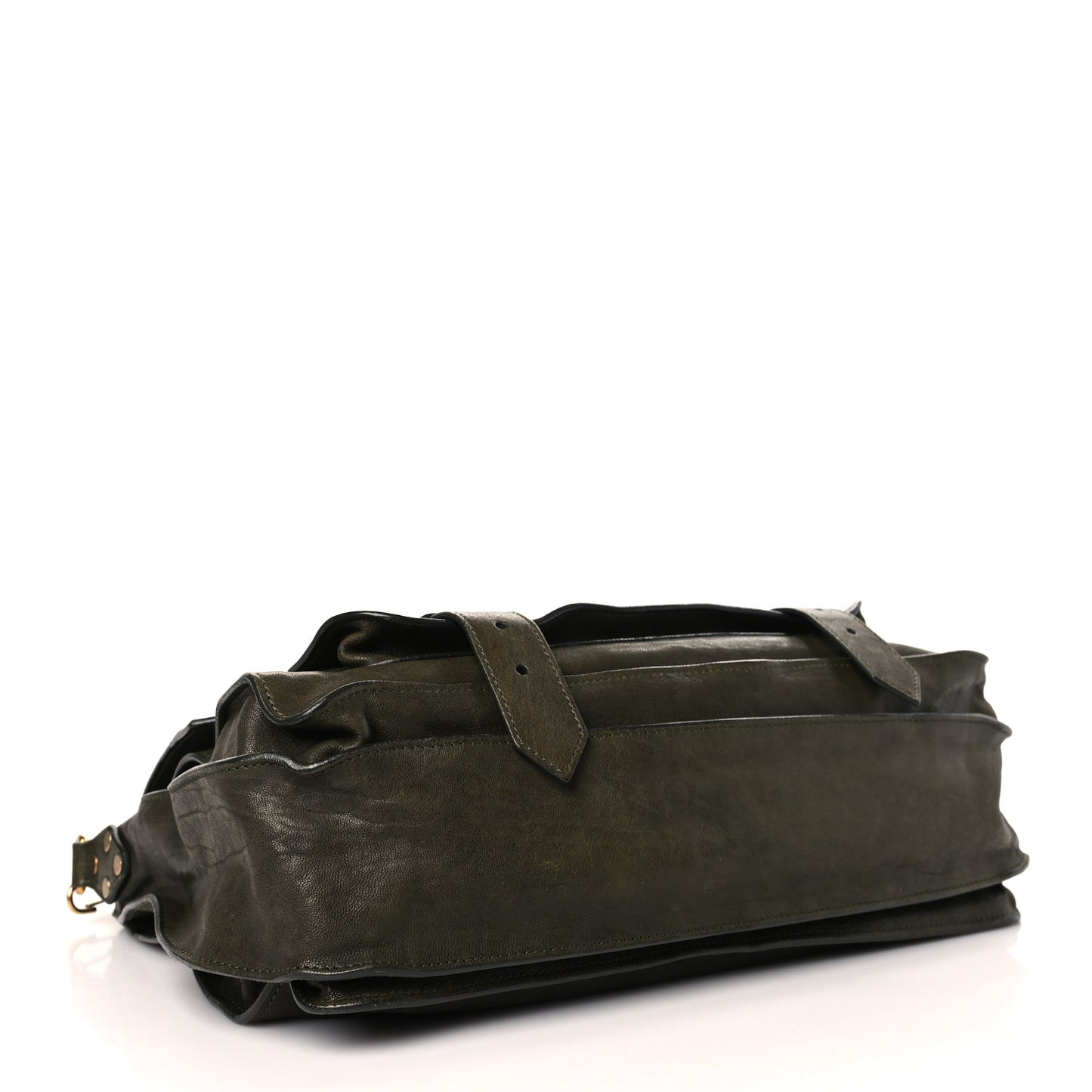 Lambskin Medium PS1 Satchel Military