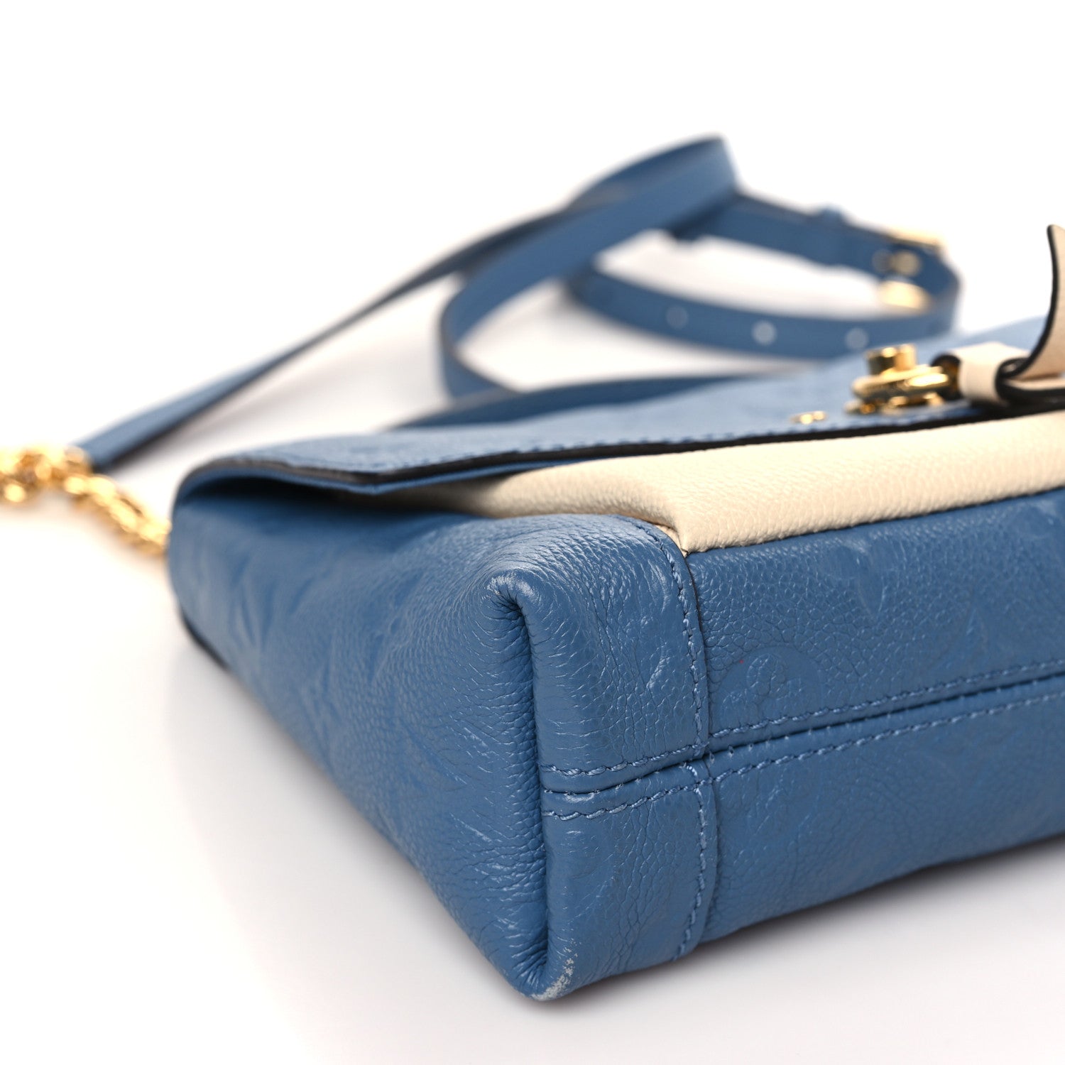 Louis Vuitton Empreinte Blanche BB Denim Creme 7 of 8