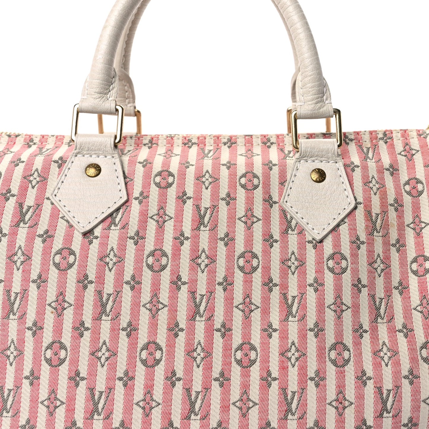 Mini Lin Croisette Speedy 30 Rouge