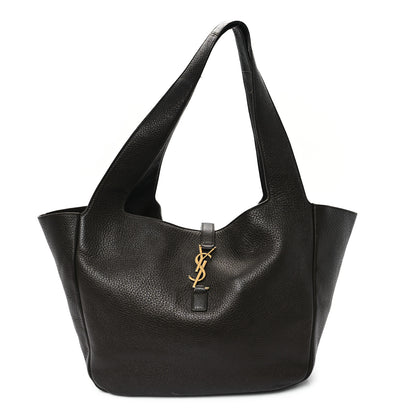 Saint Laurent Grained Deerskin Bea Tote Musk 1 of 15