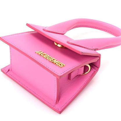 Jacquemus Smooth Calfskin Mini Le Chiquito Neon Pink 8 of 8