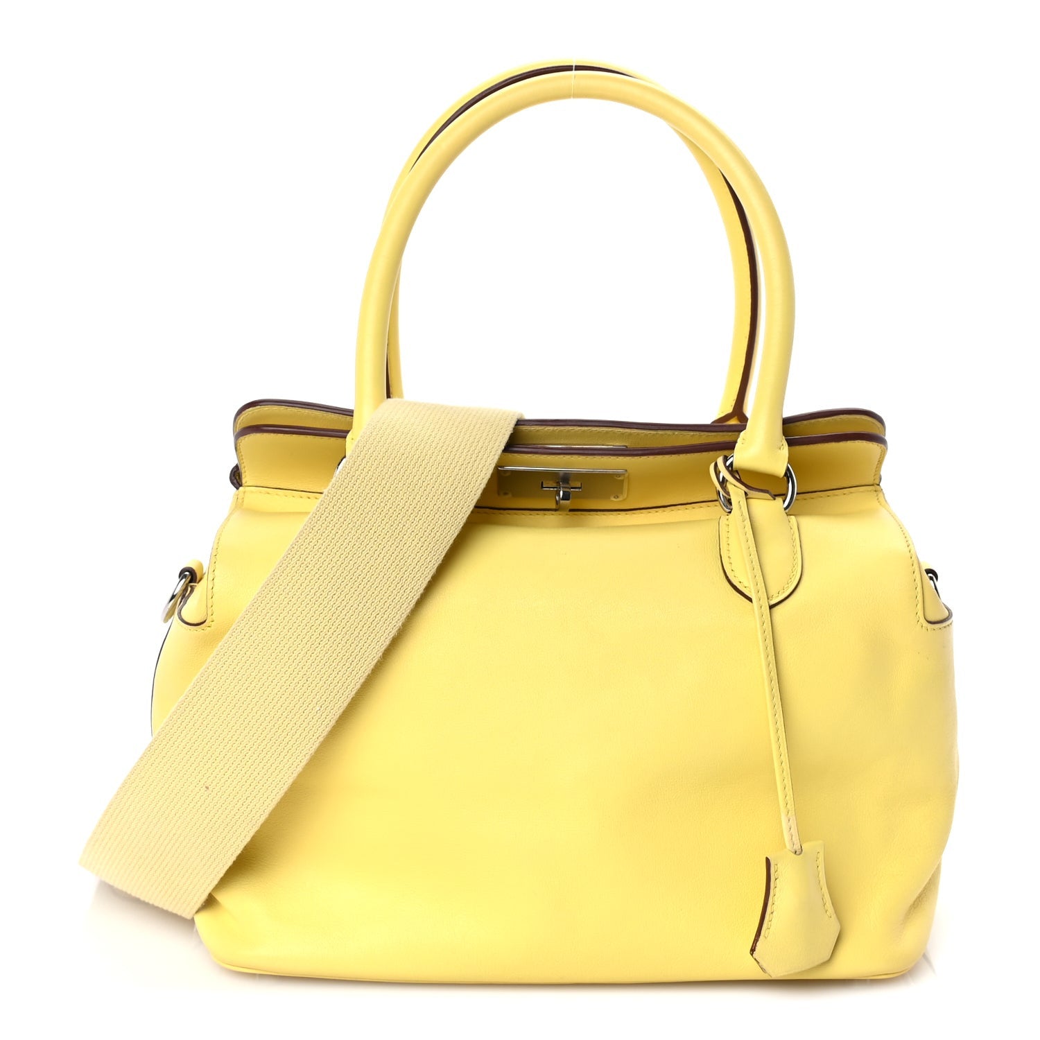 Hermes Swift Toolbox 26 Jaune Poussin 1 of 7