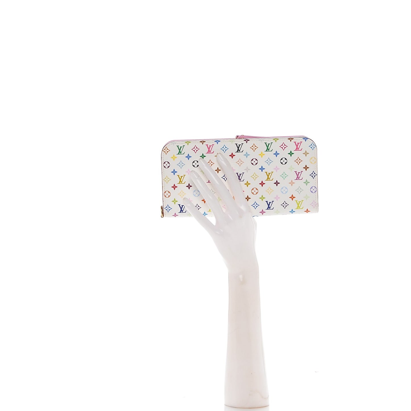 Monogram Multicolor Insolite Wallet White Litchi