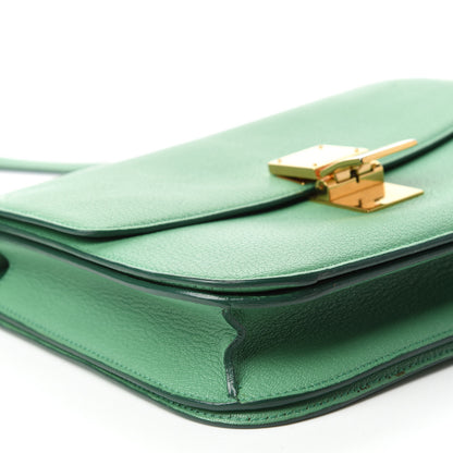 Celine Goatskin Medium Classic Box Flap Bag Palm 6 of 11