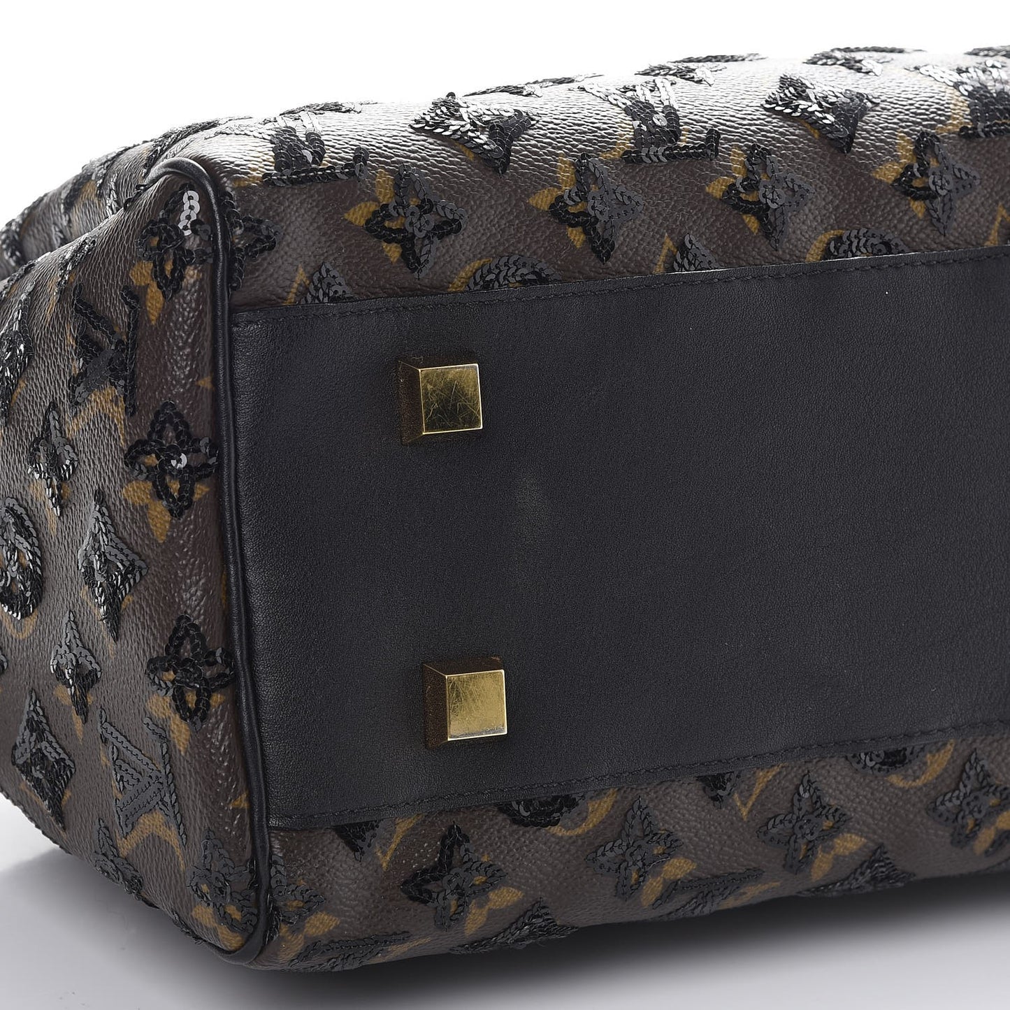 Monogram Sequins Eclipse Speedy 28 Black