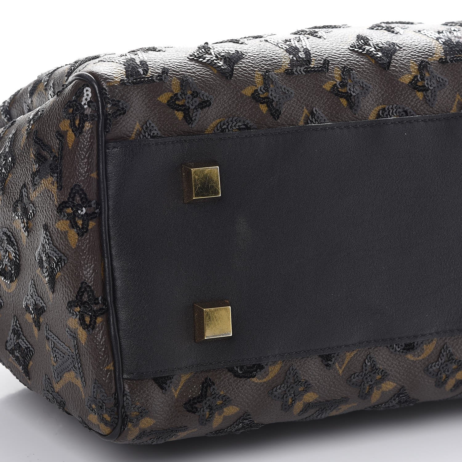 Louis Vuitton Monogram Sequins Eclipse Speedy 28 Black 9 of 9