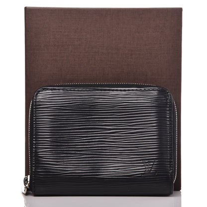 Louis Vuitton Epi Zippy Coin Purse Black 7 of 7