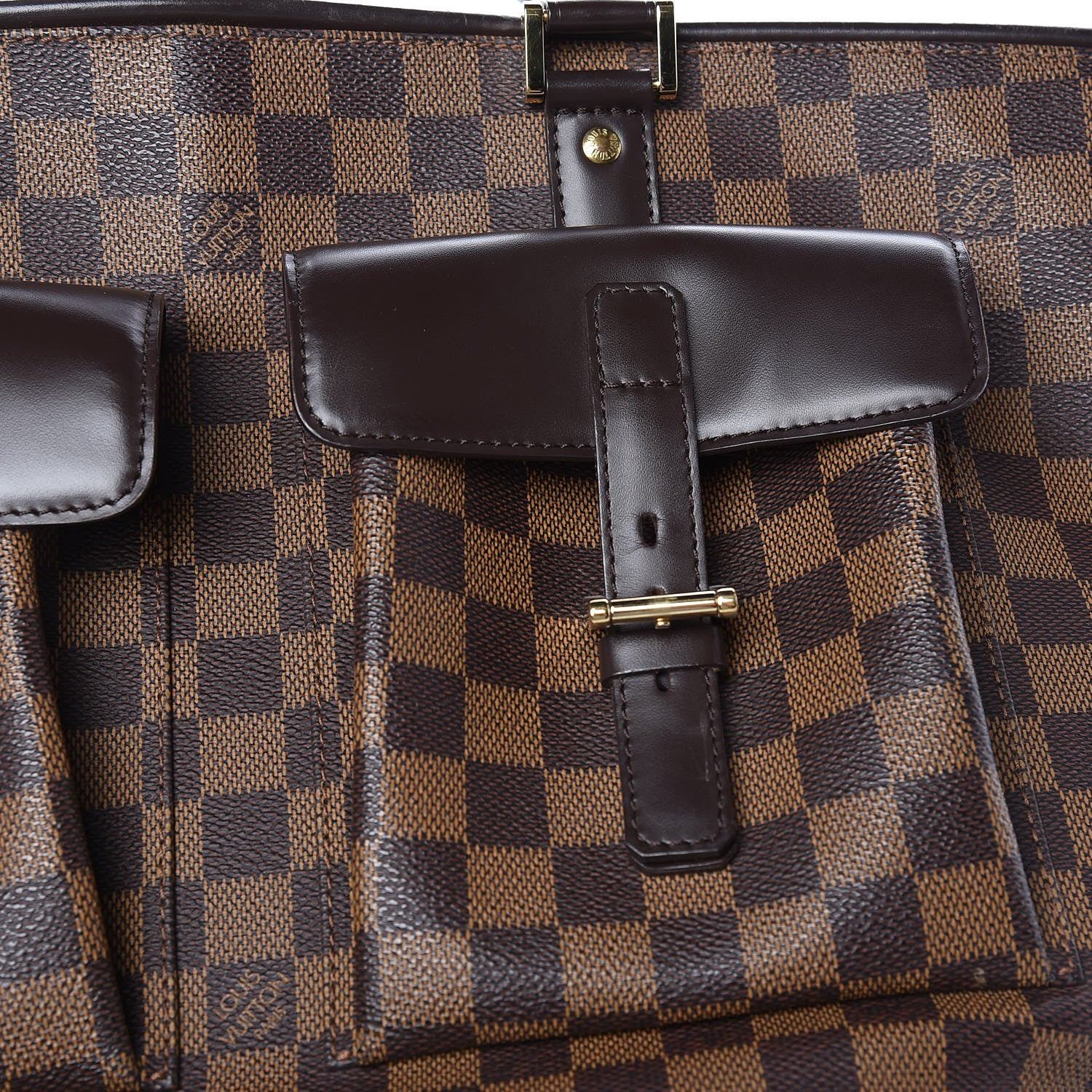 Louis Vuitton Damier Ebene Manosque GM 19 of 21