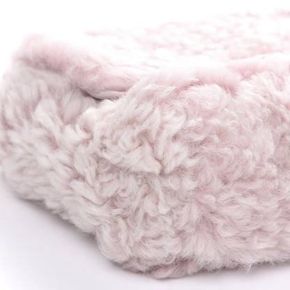 Chanel Shearling Sheepskin Medium 19 Flap Light Pink 7 of 10