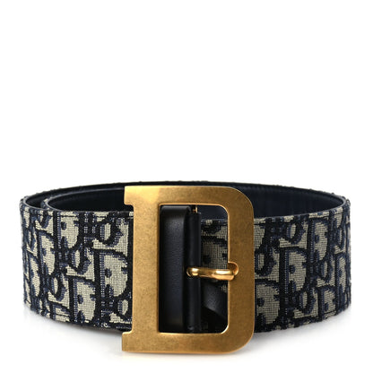 Christian Dior Oblique Diorquake Belt 75 Blue Multi 1 of 6