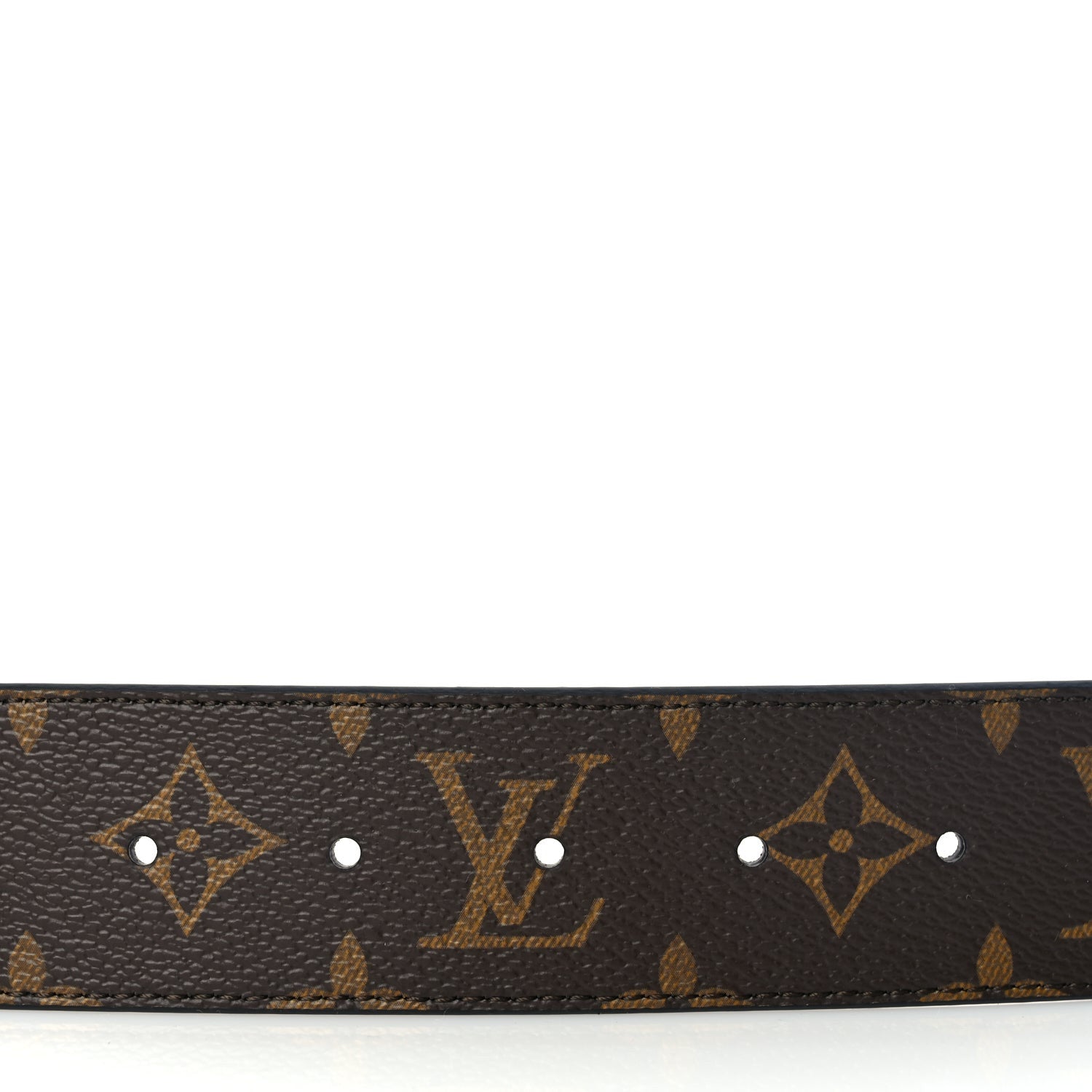 Louis Vuitton Calfskin Monogram 40mm LV Initiales Reversible Belt 90 36 Black 4 of 5
