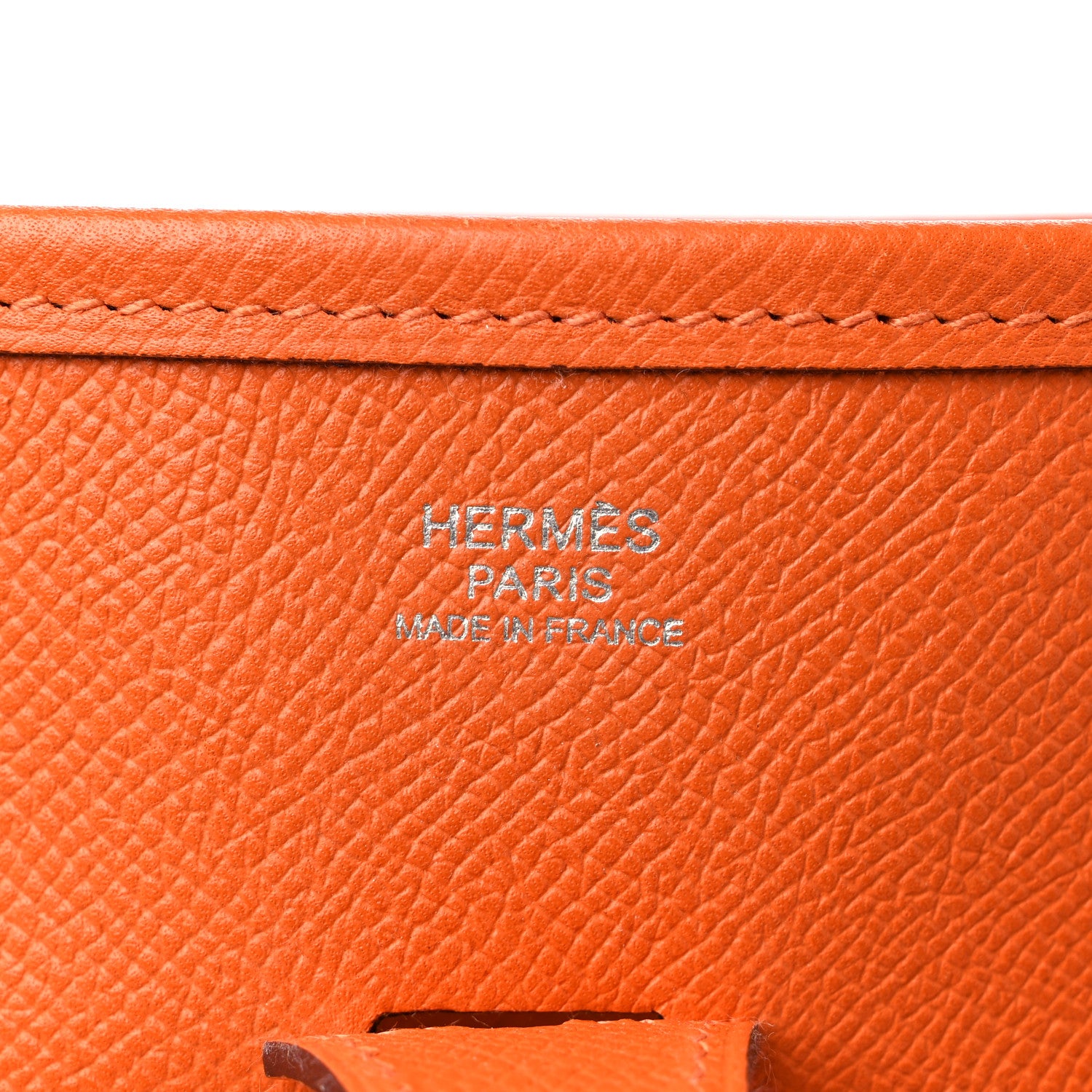 Hermes Epsom Evelyne PM Orange 6 of 12