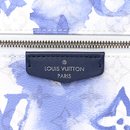 Louis Vuitton Monogram Watercolor Discovery Backpack Blue 8 of 8