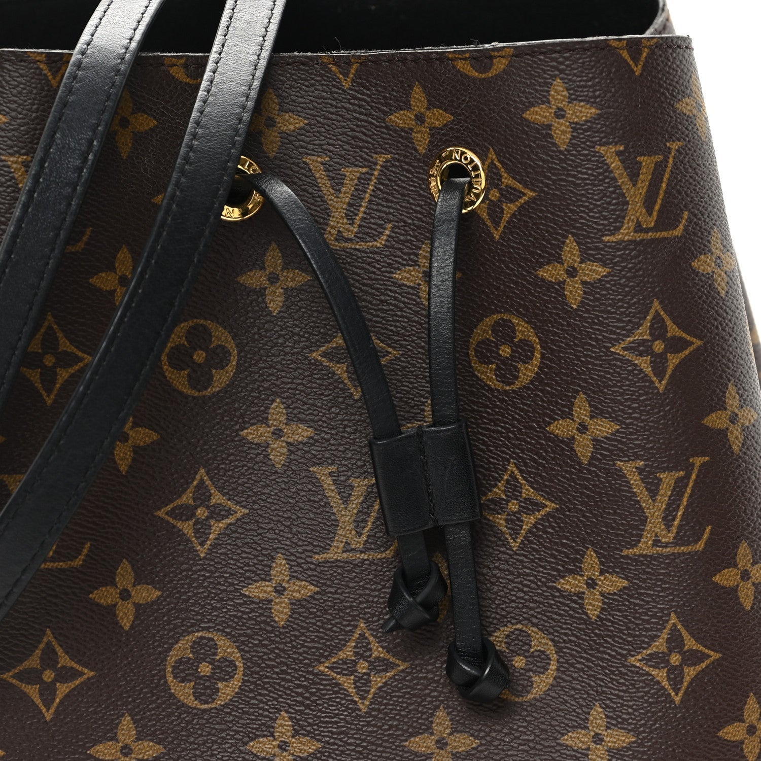 Louis Vuitton Monogram Neonoe MM Black 7 of 7
