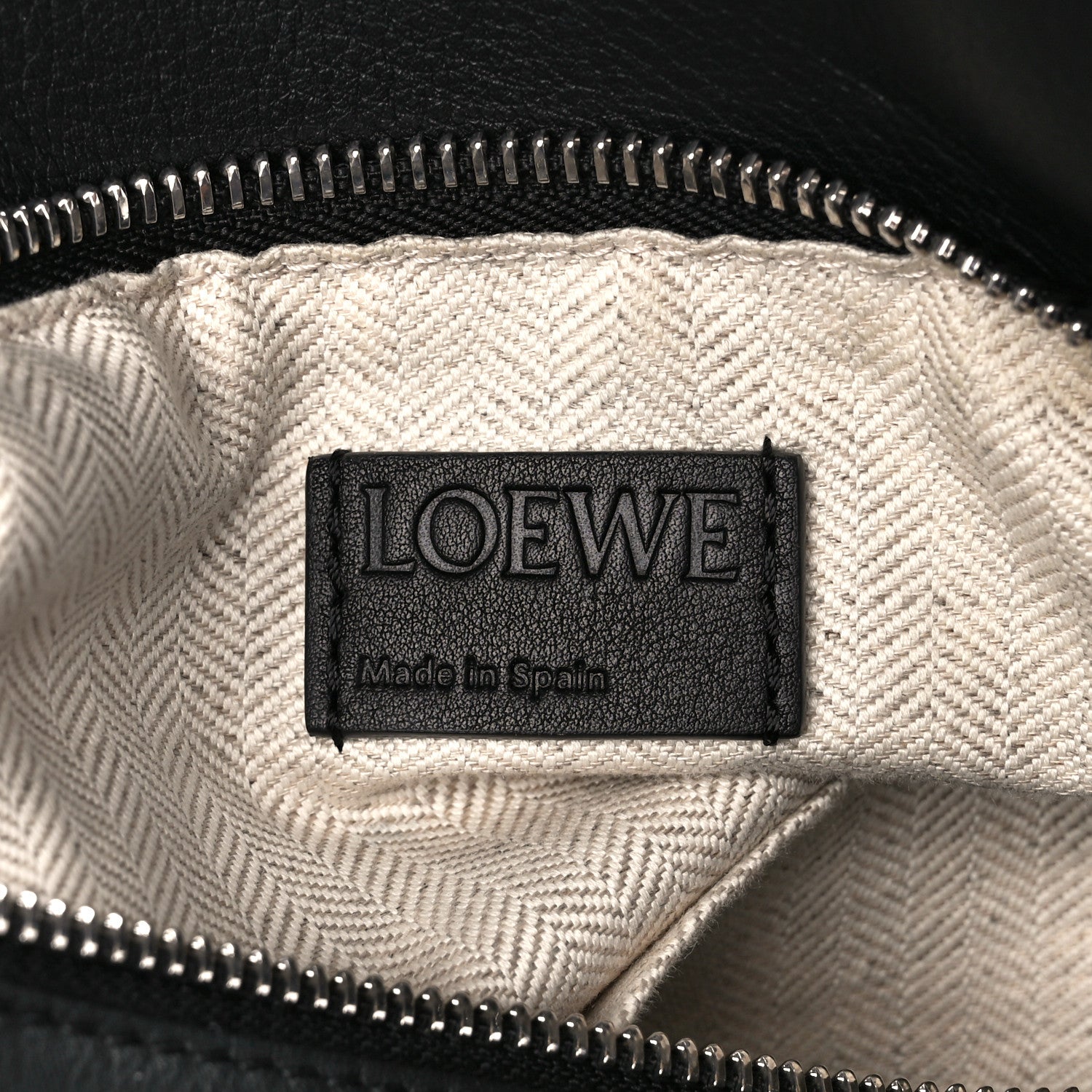Loewe Calfskin Small Puzzle Bag Black 6 of 10