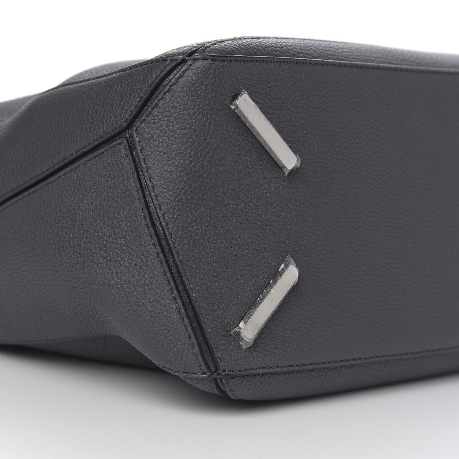 Loewe Calfskin Puzzle Bag Grey 6 of 8