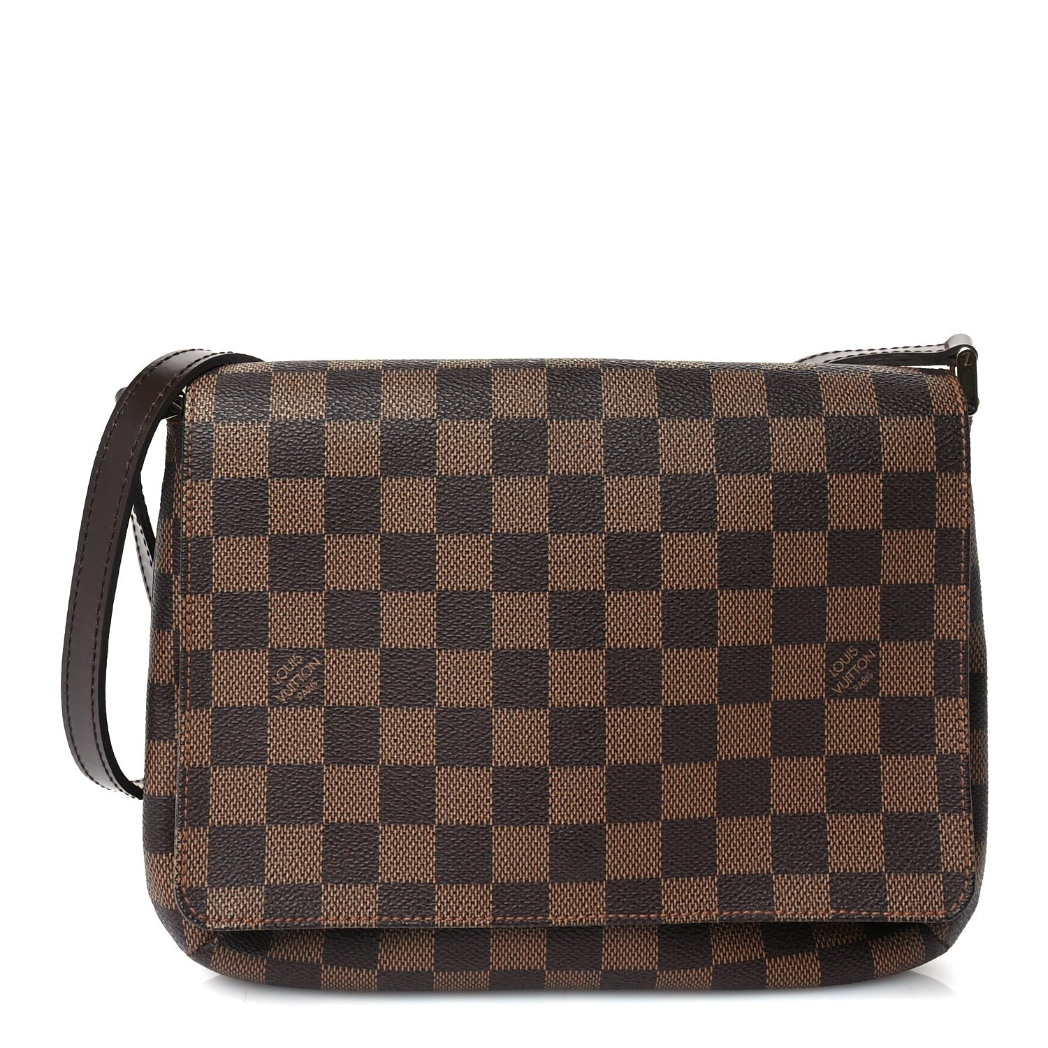 Louis Vuitton Damier Ebene Musette Tango Long Strap 1 of 8