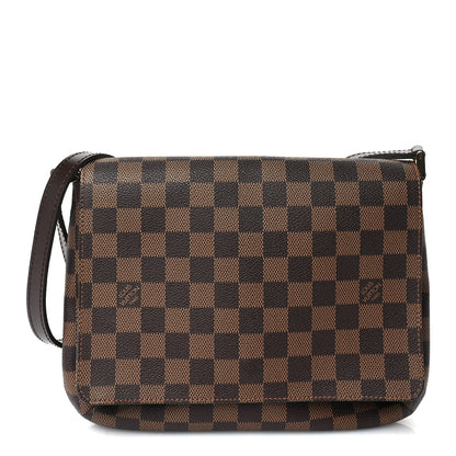 Louis Vuitton Damier Ebene Musette Tango Long Strap 1 of 8