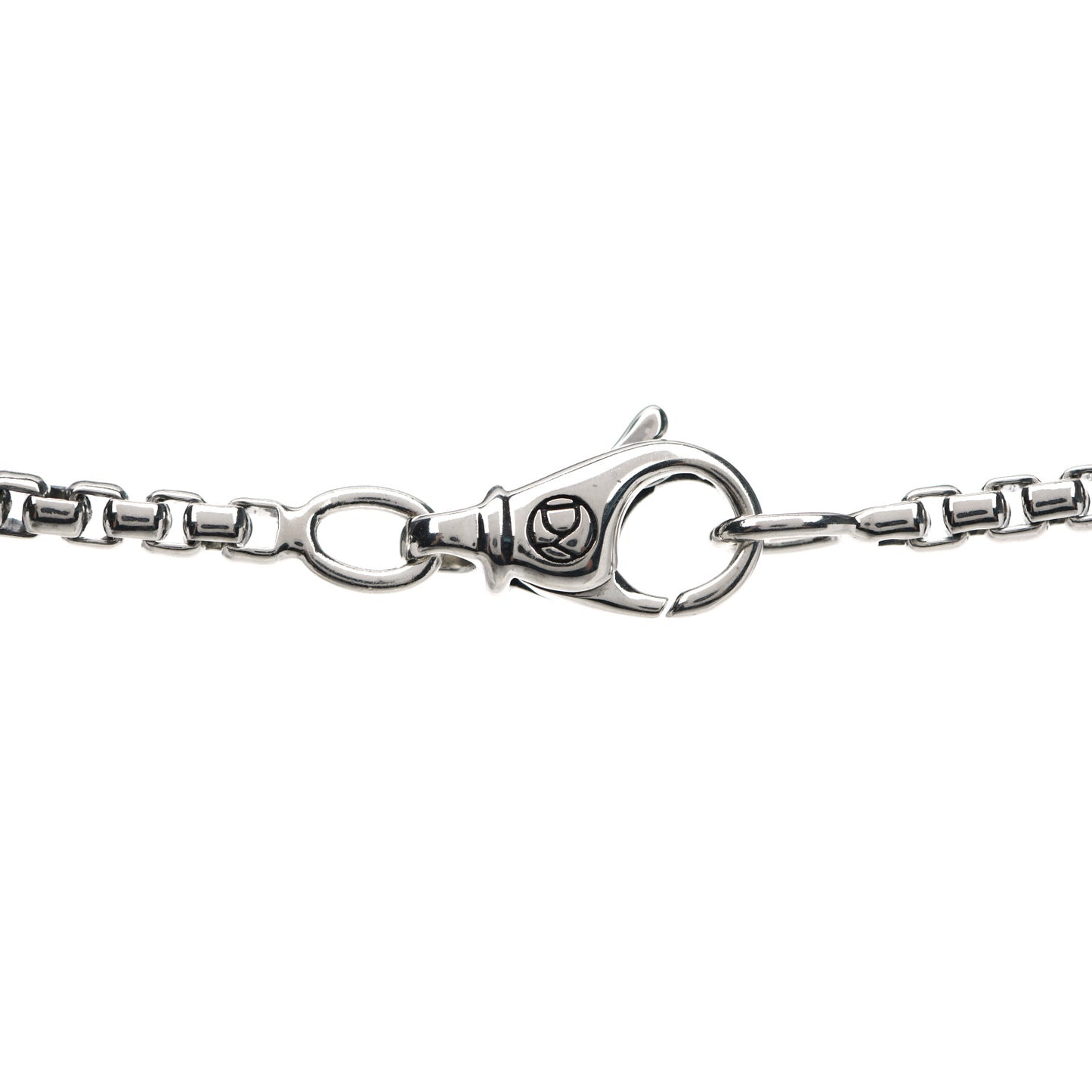 Sterling Silver 2.7mm Small Box Chain Necklace 22"