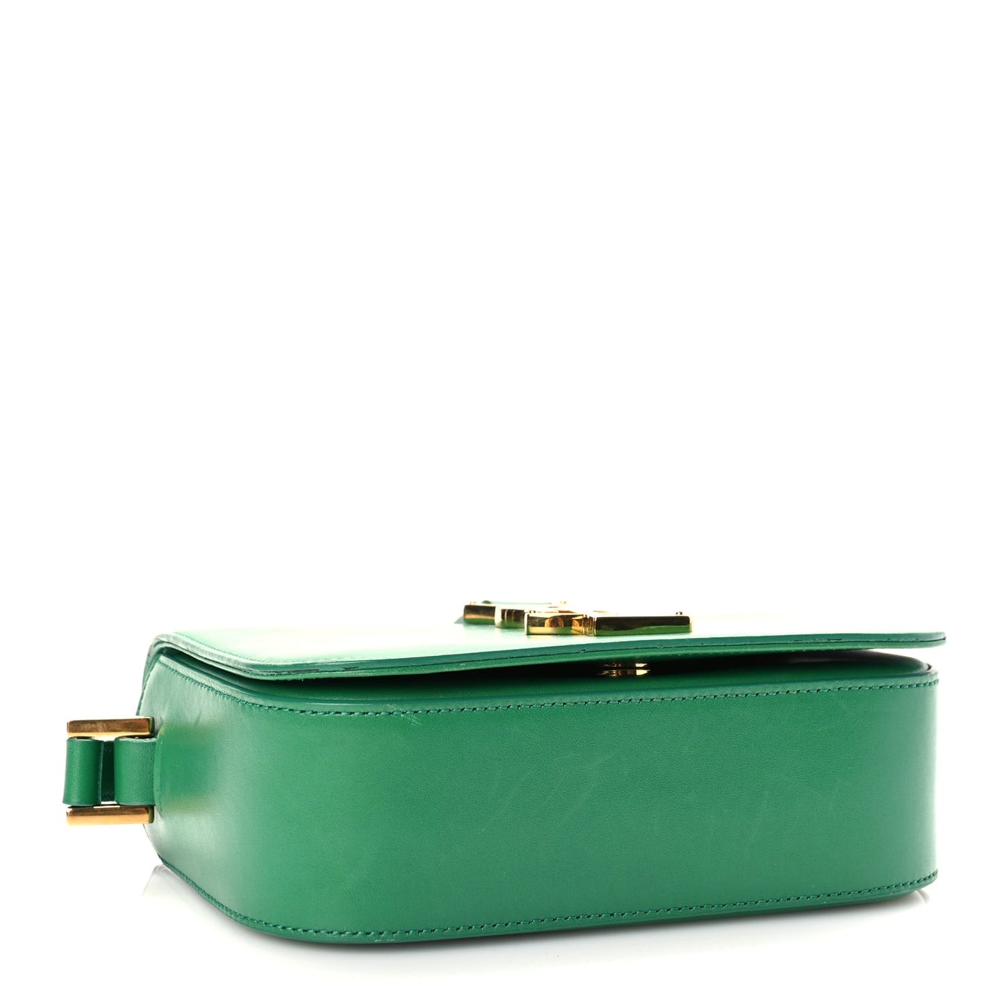 Smooth Calfskin Small Monogram Université Shoulder Bag Green