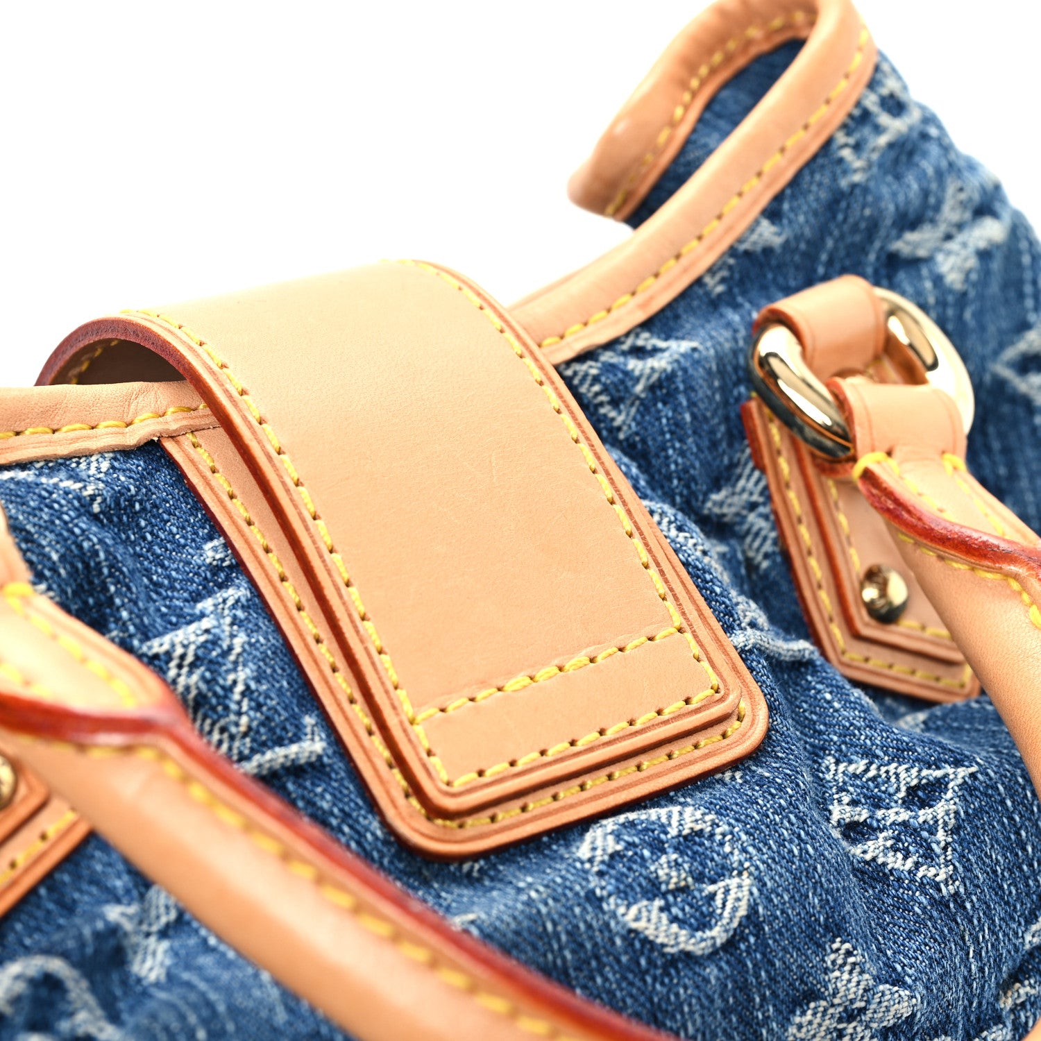 Louis Vuitton Monogram Denim Pleaty Blue 11 of 11