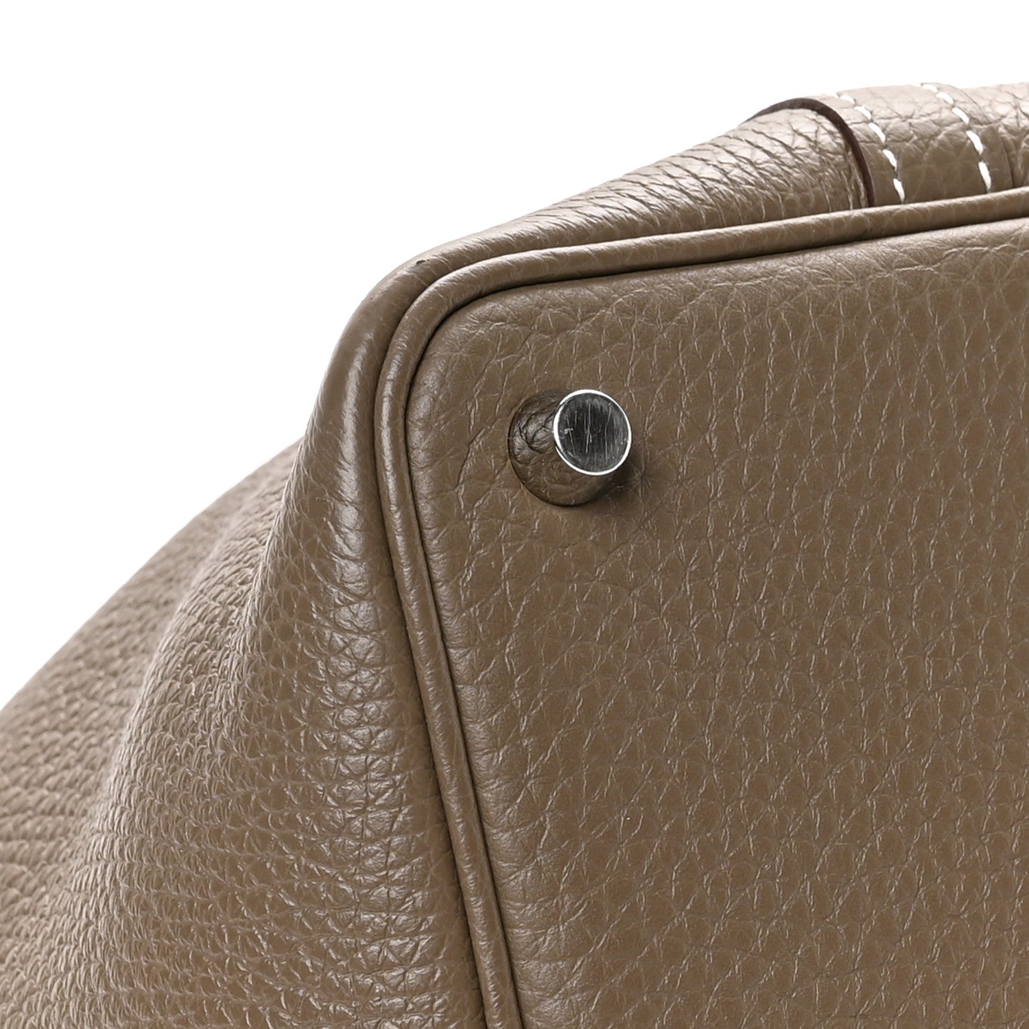 Hermes Taurillon Clemence Picotin Lock 18 PM Etoupe 9 of 13