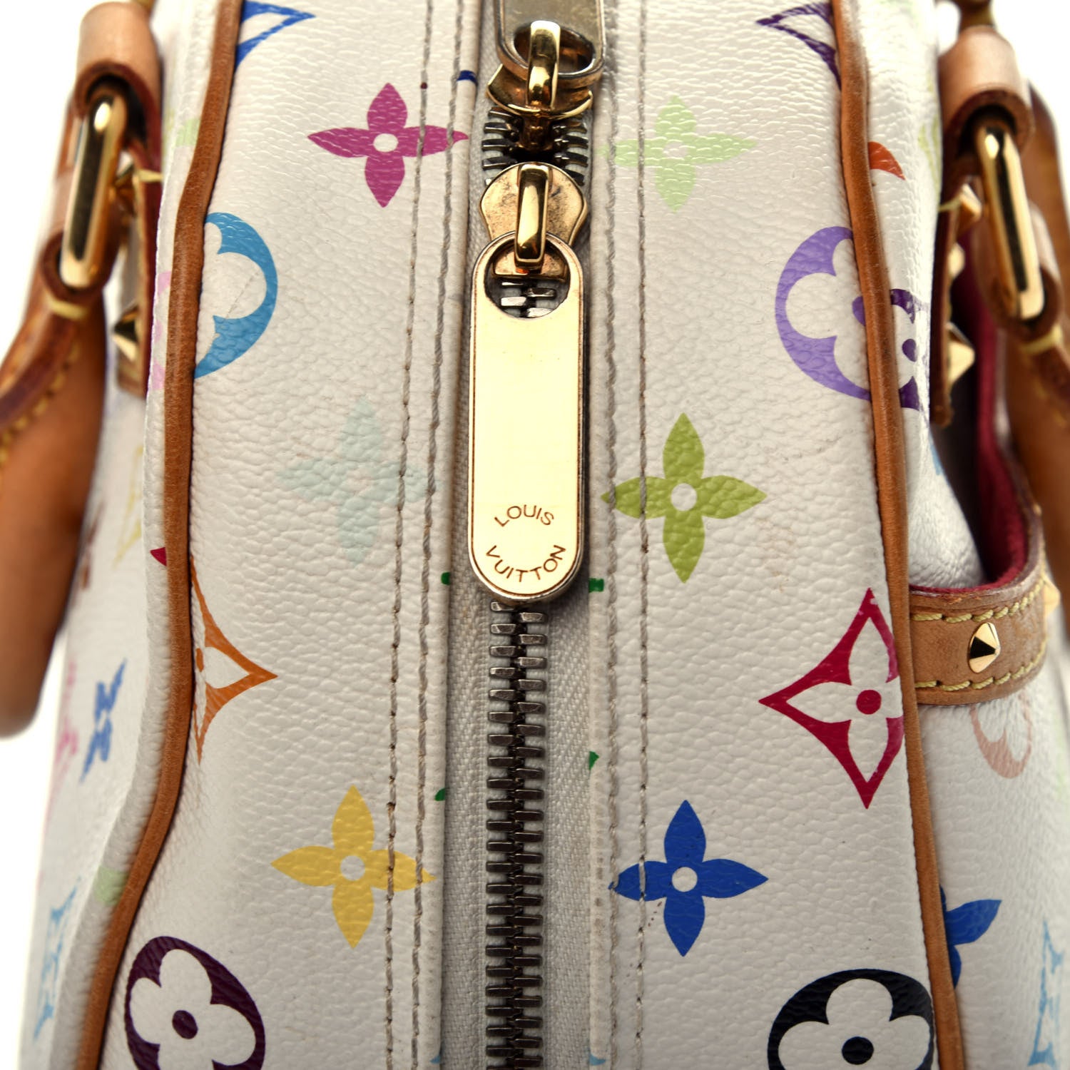 Louis Vuitton Monogram Multicolor Trouville White 6 of 8