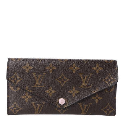 Louis Vuitton Monogram Josephine Wallet Rose Ballerine 1 of 8