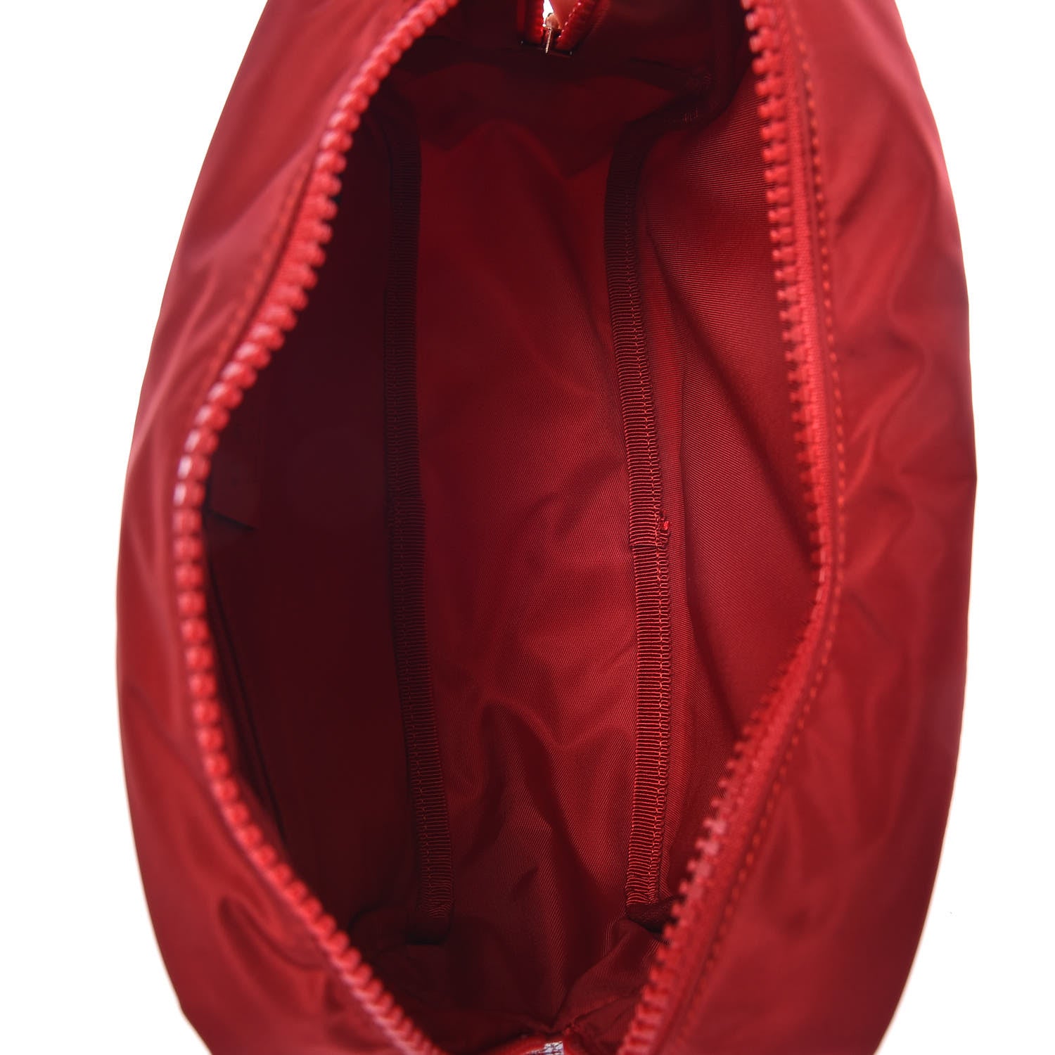 Gucci Nylon Monogram Dolmias Pouch Vibrant Red 5 of 9