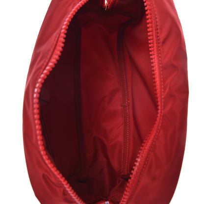 Gucci Nylon Monogram Dolmias Pouch Vibrant Red 5 of 9