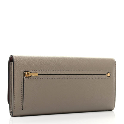 Mulberry Small Classic Grain Continental Wallet Grey 3 of 7