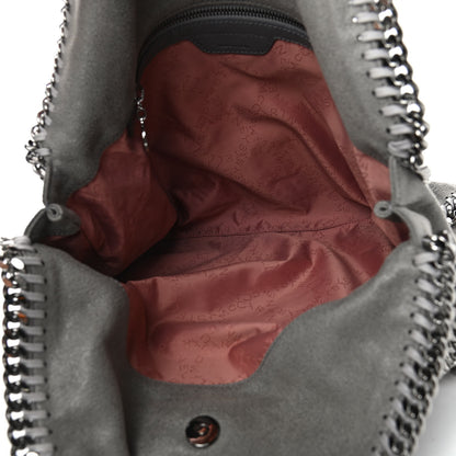 Stella McCartney Shaggy Deer Falabella Fold Over Tote Grey 4 of 4