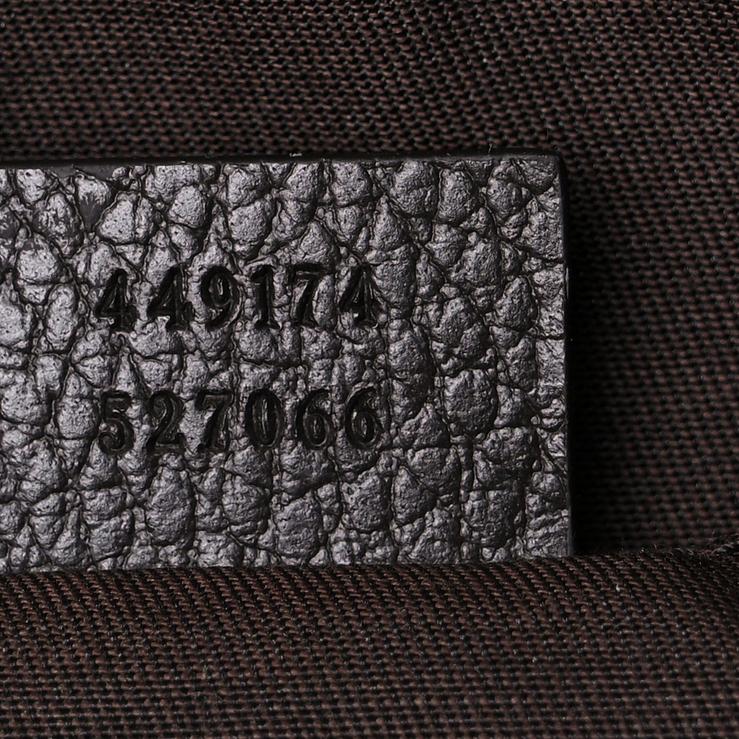 Monogram Belt Bag Dark Brown