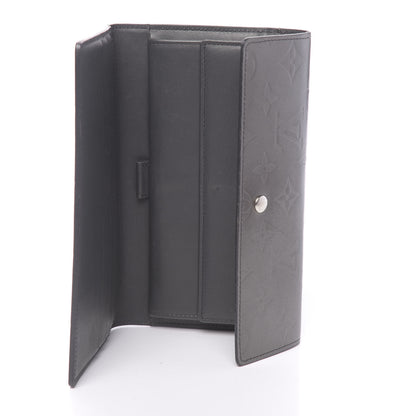Louis Vuitton Mat Monogram Sarah Wallet Gris 5 of 8