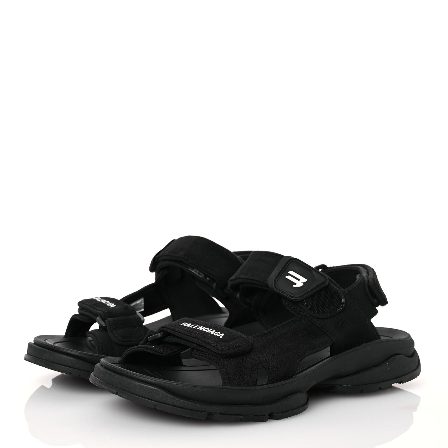 Recycled Casual Nylon Womens Tourist Sandals 39 Black