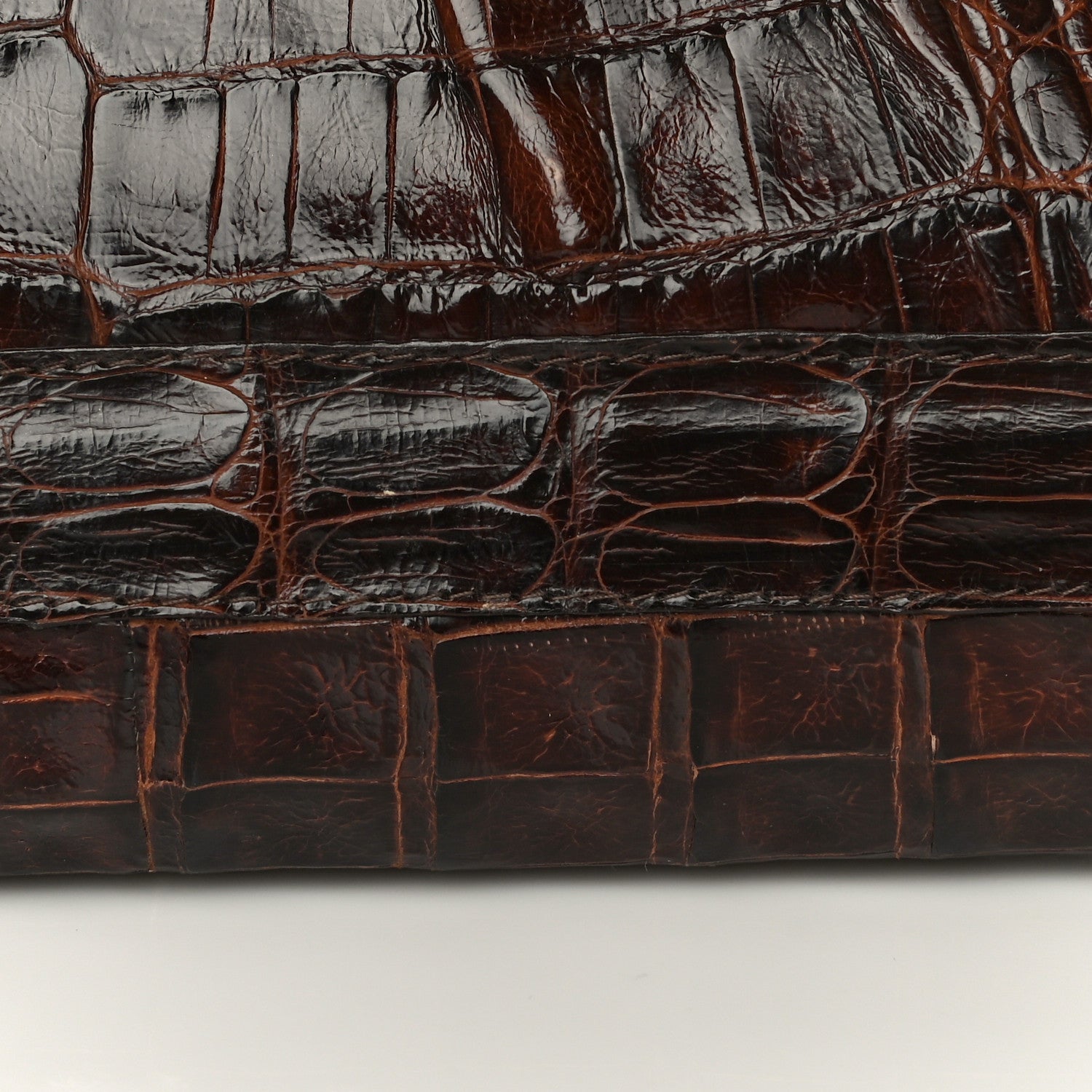Nancy Gonzalez Crocodile Clutch Brown 24 of 26