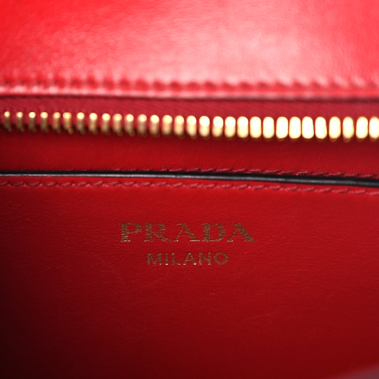 Prada Saffiano Soft Calfskin Esplanade Crossbody Bag Fuoco 5 of 8