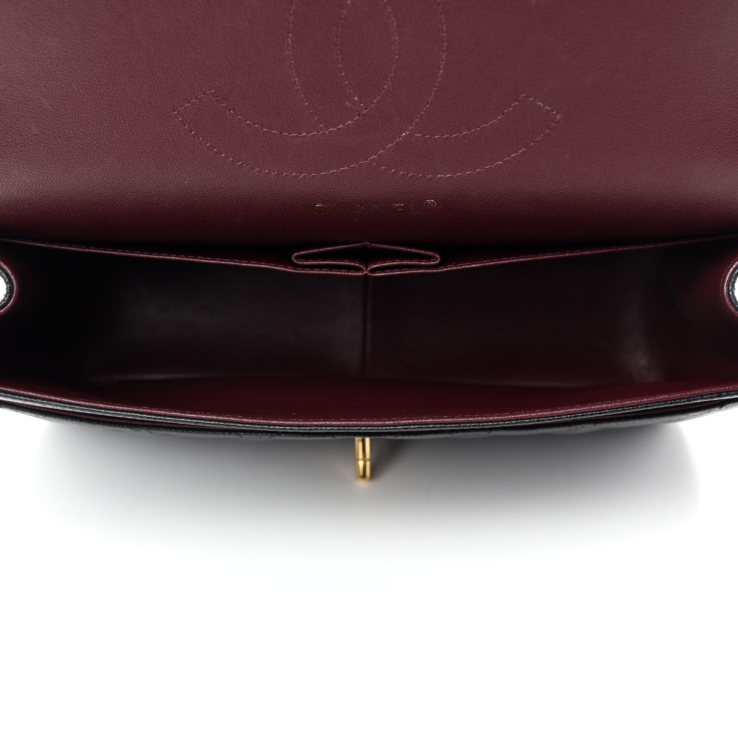 Chanel Caviar Quilted Jumbo Double Flap Black 5 of 11