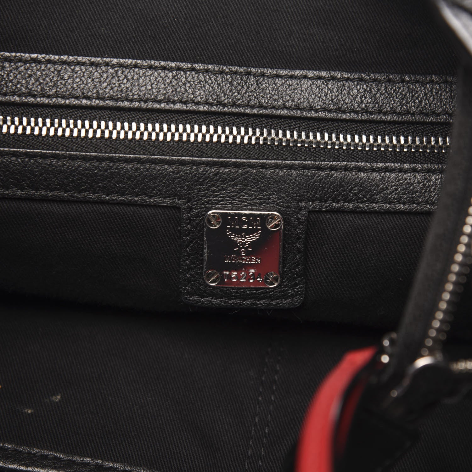 MCM Calfskin Ottomar Large Klara Hobo Black 6 of 10