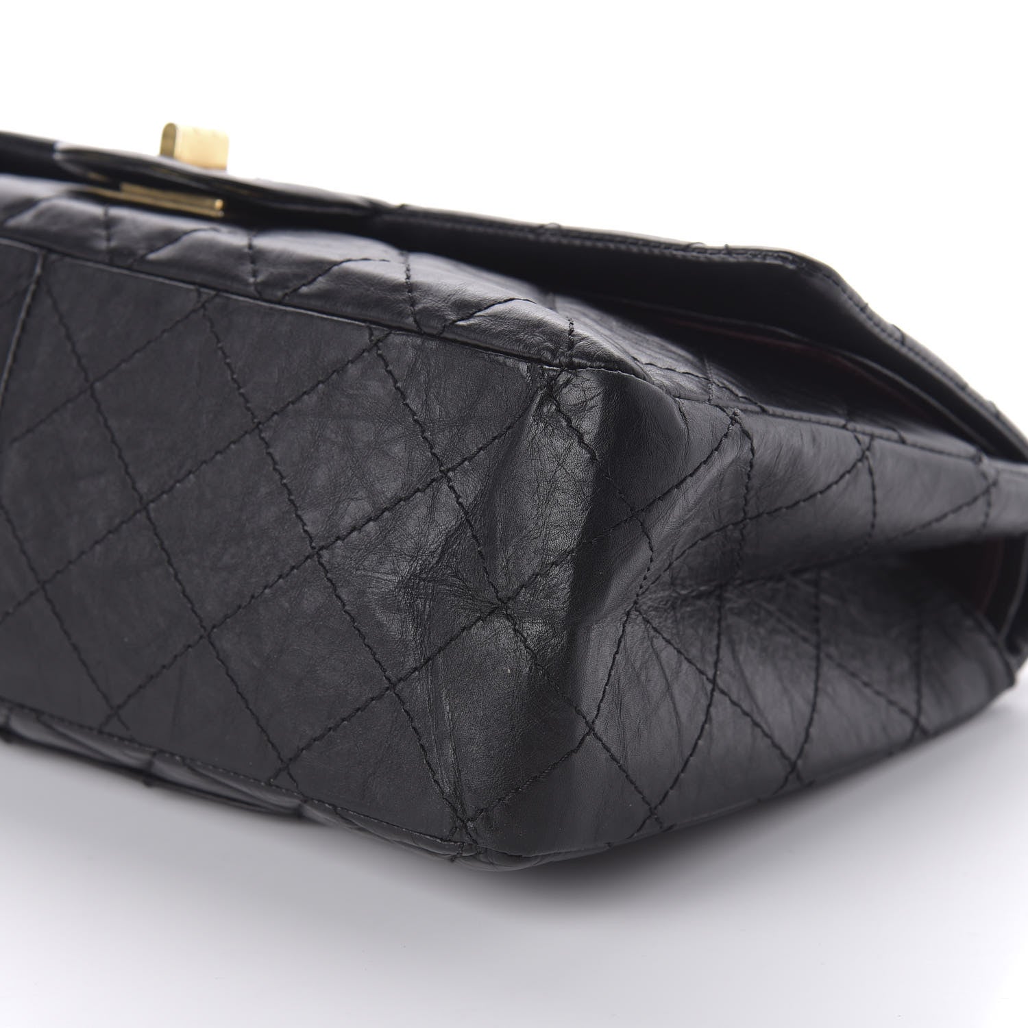Chanel Aged Calfskin Quilted 2.55 Reissue 227 Flap Black 7 of 10