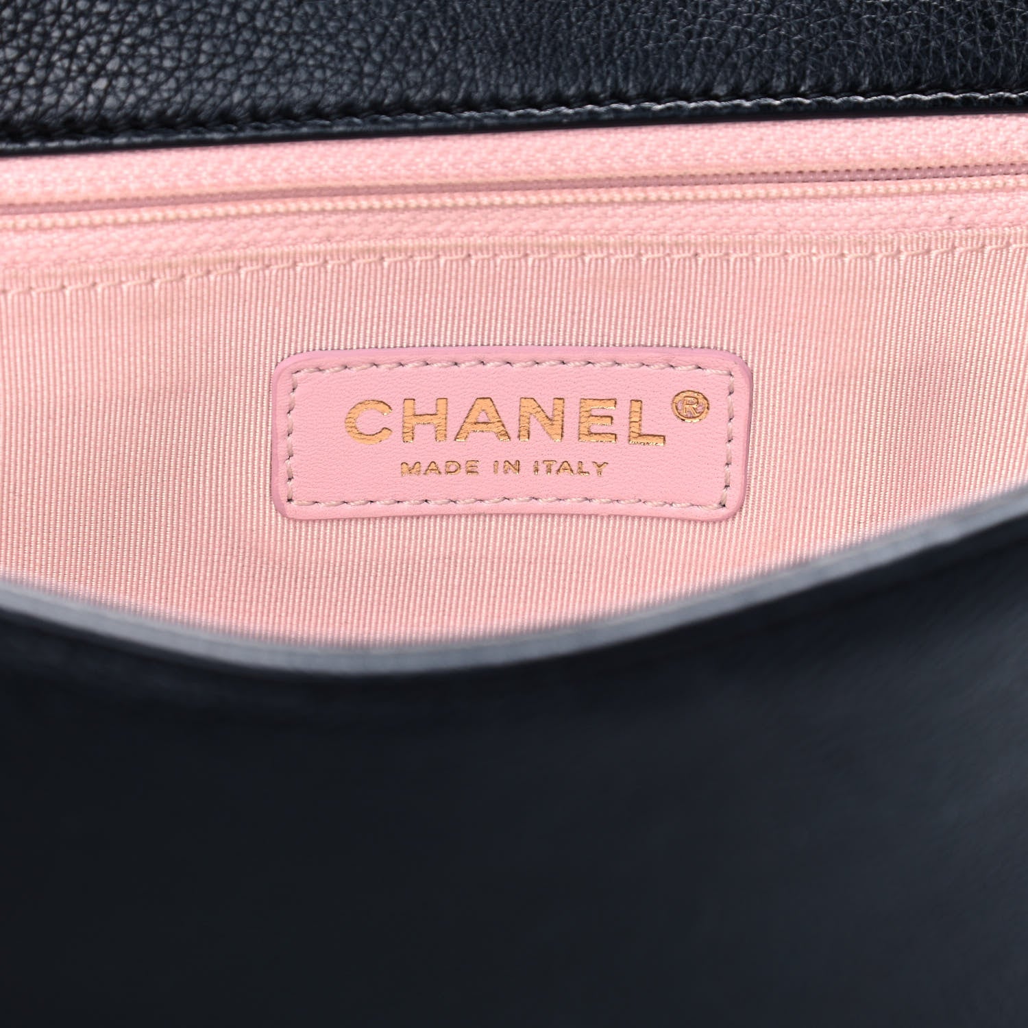 Chanel Caviar Quilted Large Studded Flap Black 5 of 10