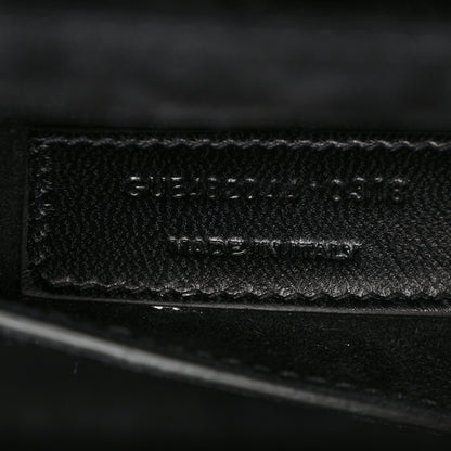 Saint Laurent Calfskin Crocodile Embossed Medium Bellechasse Satchel Black 7 of 13