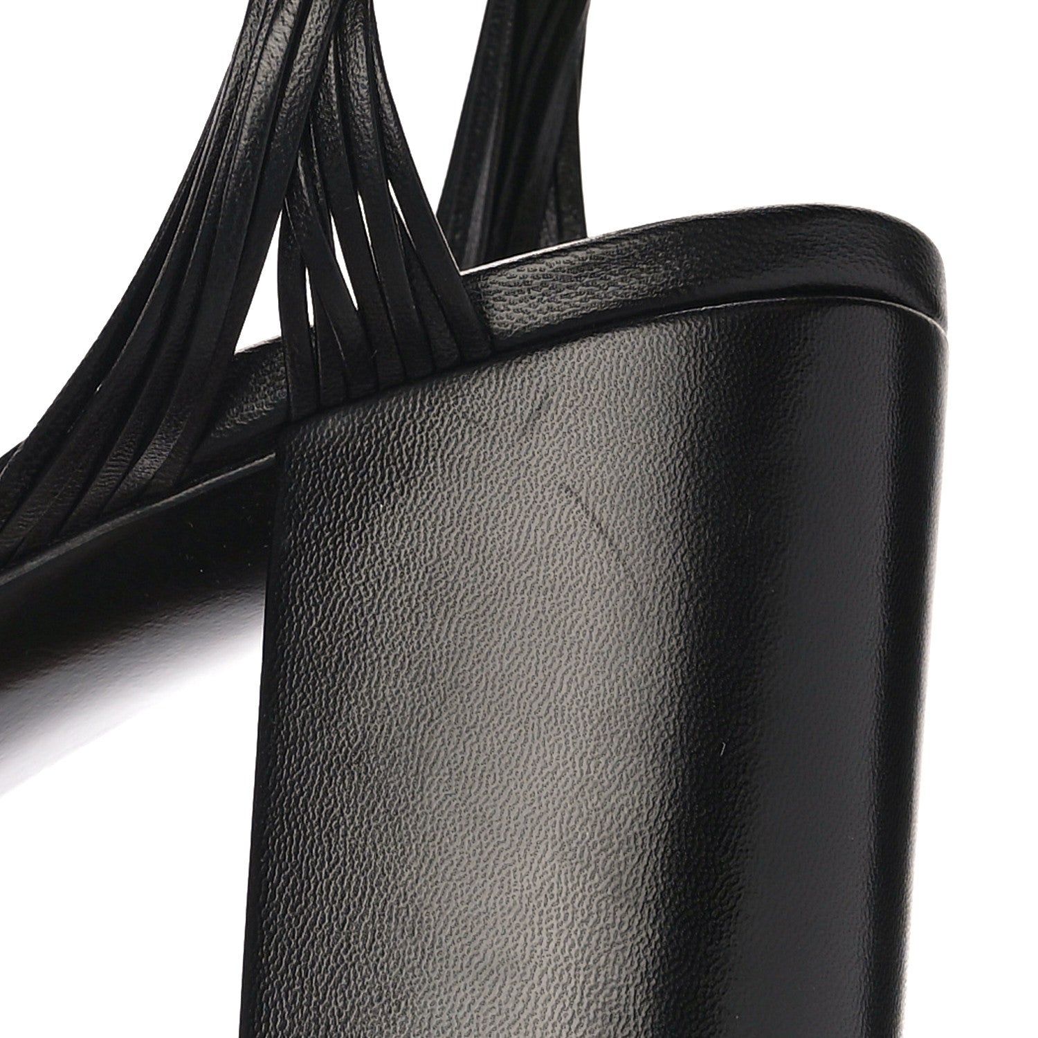 Gucci Malaga Kid Crawford Knotted Strap Platform Sandals 38.5 Black 10 of 12